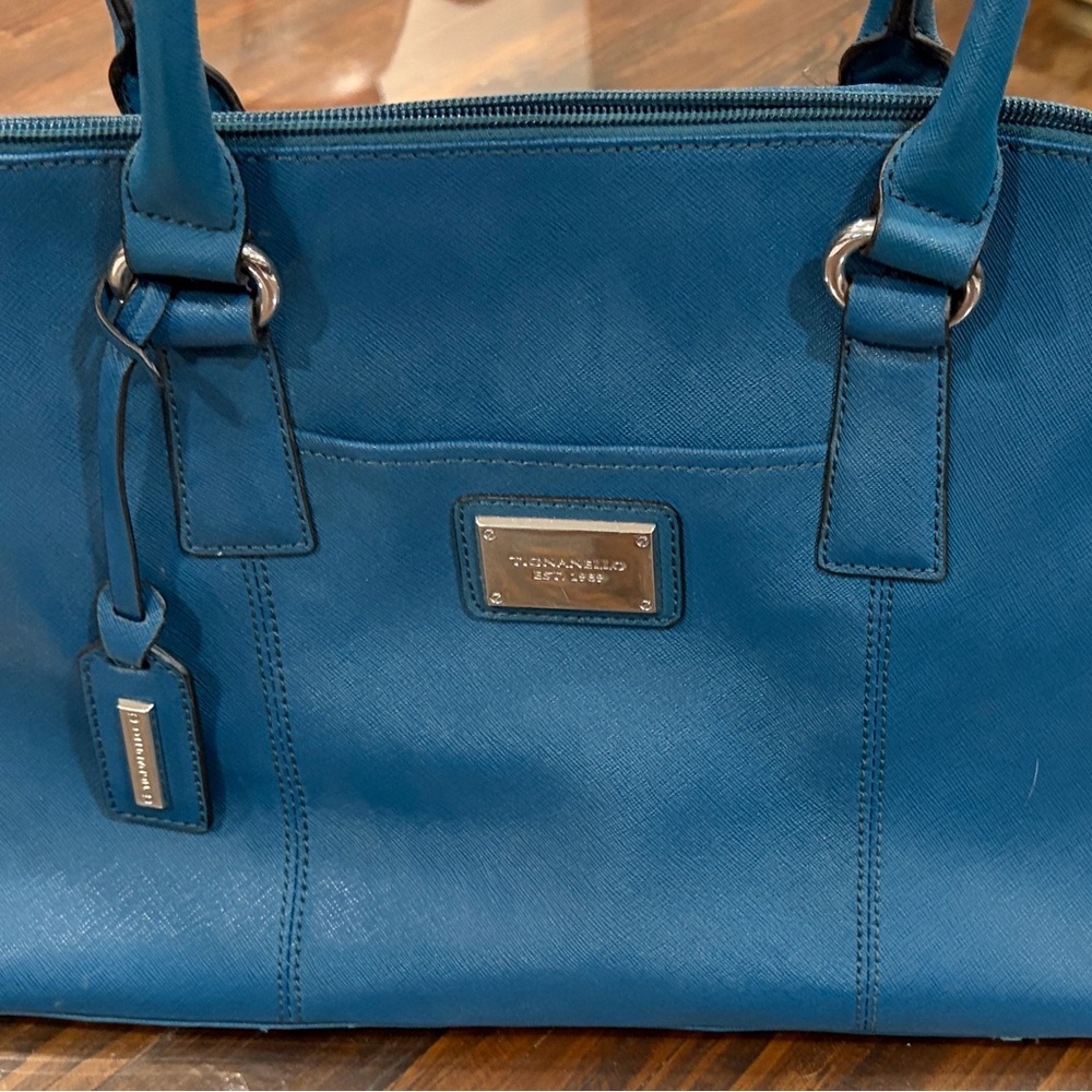 Tignanello Teal Shoulder Bag